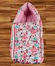 Mittenbooty Infant Baby Sleeping Bag Velvet Castle Print Pink