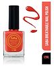 Saba Breathable long stay Nail Paint Enriched with Argan Oil Hibiscus Red - 12 ml