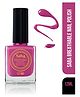 Saba Breathable Long Stay Nail Paint Enriched with Argan Oil Mulberry Pink - 12 ml