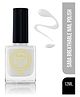 Saba Breathable Long Stay Nail Paint Enriched with Argan Oil Titanium Grey - 12 ml