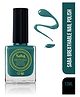 Saba Breathable Long Stay Nail Paint Enriched with Argan Oil Emerald Green - 12 Ml