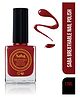Saba Breathable Long Stay Nail Paint Enriched with Argan Oil  Rouge Red - 12 ml