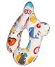 Oscar Home Baby's U Shape Neck Pillow for Car Seat and Stroller for Travel, Train, Flight, Bus - Multicolour