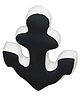 Oscar Home Anchor Cushion - Black and White