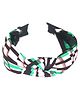 Tia Hair Accessories Retro Style Hair Band- Green