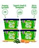 Bebe Burp Organic Khichdi Mix for Babies 6M+, No Artificial Additives, Pack of 4 - 100gm