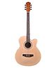 Kadence Frontier 40 Inches Acoustic Guitar Fr01 With Bag Natural Wood Color