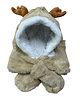 MOMISY  Animal design Earflap Hood Cap (Khaki) - Diameter 44 cms-  Diameter 44 cms