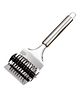 MOMISY Stainless Steel Noodle Maker Roller Docker Dough Ginger Garlic Spaghetti Cutter Multi-Function Kitchen Tool Silver