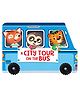 A City Tour on the Bus- A Shaped Board book with Wheels by Dreamland Publications  - English