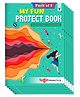 Target Publication My Fun Project Book Single Line Ruled Combo of 6 - 32 Pages Each