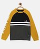 3PIN Full Sleeves Colorblocked Sweatshirt - Yellow