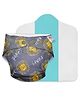 SuperBottoms Freesize UNO Cloth Diaper (3M - 3Y) Reusable with 1 Dry Feel Pad, Absorbs 4-5 Pees - I'm Roar-some