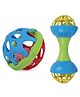 Mingkids Rattles Pack of 2 - Multicolor