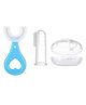 Enorme Soft Silicone Finger Toothbrush with U Shape Soft Bristles Brush for Kids - Color May Vary