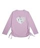 Gini & Jony Full Sleeves Sequins Top - Purple