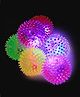 AKN TOYS Flashing Fun Spiky Ball Toys (Colour May Vary)