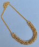 Tiny Closet Stone Necklace - Golden