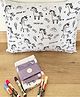 Oranges and Lemons DIY Doodle art Pillow Covers Dream Big Print - White