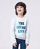Ed-a-Mamma Sustainable Sweatshirt With Flock Print - Grey