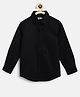 Tales & Stories Full Sleeves Solid Shirt - Black