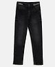 Tales & Stories Solid Light Fade Slim Fit Jeans - Black