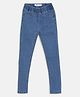 Tales & Stories Slim Fit Solid Jeggings - Blue