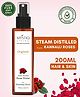 Mystiq Living Rose Water Gulab Jal Spray Pure Hydrosol from Kannuaj Gulabari Rose Water Toner Face & body Mist - 200 ml