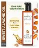 Mystiq Living Sweet Almond Oil Baby Massage Oil Pure Cold Pressed Face & Hair Oil Almond Oil for Baby and Kids- 100 ml