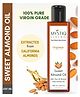Mystiq Living Sweet Almond Oil Baby Massage Oil Pure Cold Pressed Skin & Hair Oil Almond Oil for Baby and Kids- 200 ml