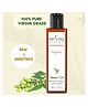 Mystiq Living Neem Oil Organic Cold Pressed Oil 100% Pure And Natural for Hair Skin Face Body and Baby Massage Oil - 200ml