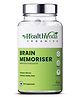 Health Veda Organics Plant Based Brain Memoriser Supplement for Better Concentration & Learning Activities  - 60   Capsules