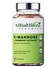 Health Veda Organics D-Mannose  Cranberry Extract Supplement For Kidney Health & Urinary Tract Infection - 60   Tablets