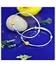 Silver Chest 92.5% Pure Silver Baby Bangle for Boy and Girl  Enamel work Crown Design Pack of 2- Silver