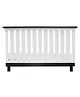 Go Mama Go Designs Vertical Crib Liner Breathable Safe & Protective Pack of 2 - White
