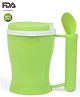 Baby Feeding Cup With Spoon In Handle Green - 350 ml