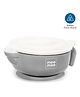 Mee Mee Air Tight Feeding Bowl With Silicone Suction Base - Grey