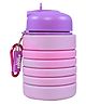 Smily Kiddos Silicone Expandable & Foldable Bottle Purple- 500 ml