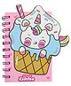 Smily Kiddos Spiral Notebook Ice cream Unicorn Theme - 80 Pages
