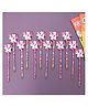 Yellow Bee Pencil with Unicorn Motifs Pack of 12 - Pink