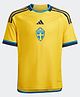 Adidas Kids Half Sleeves  Svff H Jsy Y Jersey - Yellow