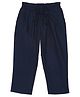 Biba Marine Blue Cotton Pants
