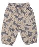 Young Birds Jaguar All Over Printed Balloon Pajamas - Khaki