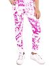 D'chica Thermal Tie And Dye Print Bottom - Pink