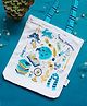 SilverLinen Official Harry Potter Reusable Canvas Tote Bag Multipurpose Eco Friendly Bags With Front & Back Illustrations Ravenclaw - Blue