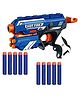 AKN TOYS Blaze Storm Hot Fire Soft Bullet Gun Toy With 10 Safe Soft Foam Bullets - Blue