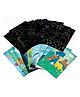 HAPPY HUES DIY Dinosaur Magic Scratch Art - Multicolour