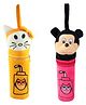 SS Impex Milk bottle cover First Trend High Quality Daily use attractive Bottle Cover Pack of 2 - Yellow Pink