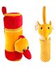 SS Impex Duck & Elephant Theme Feeding Milk Bottle Covers Pack of 2 - Yellow