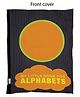 Right Gifting Digital Printed Pillow Cum Cloth Book My Little Book For Albhabets Black- English